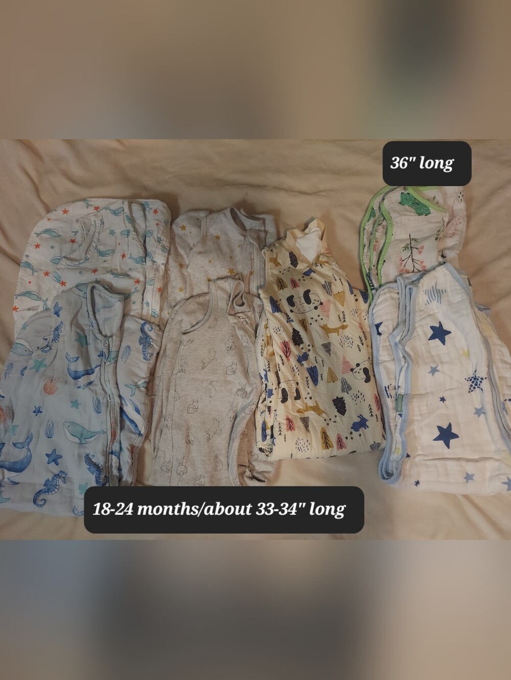18-24 Months Sleep Sack Bundle